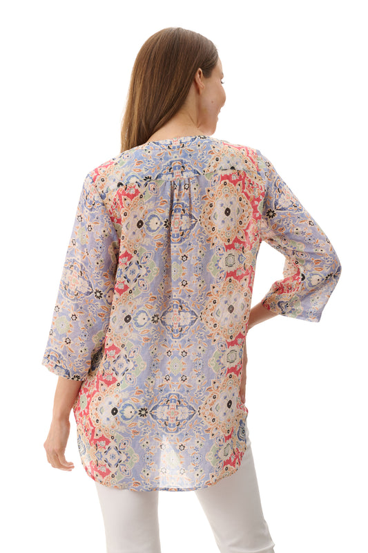 Givoni Virginia Denim 3/4 Sleeve Shirt 6MB28V