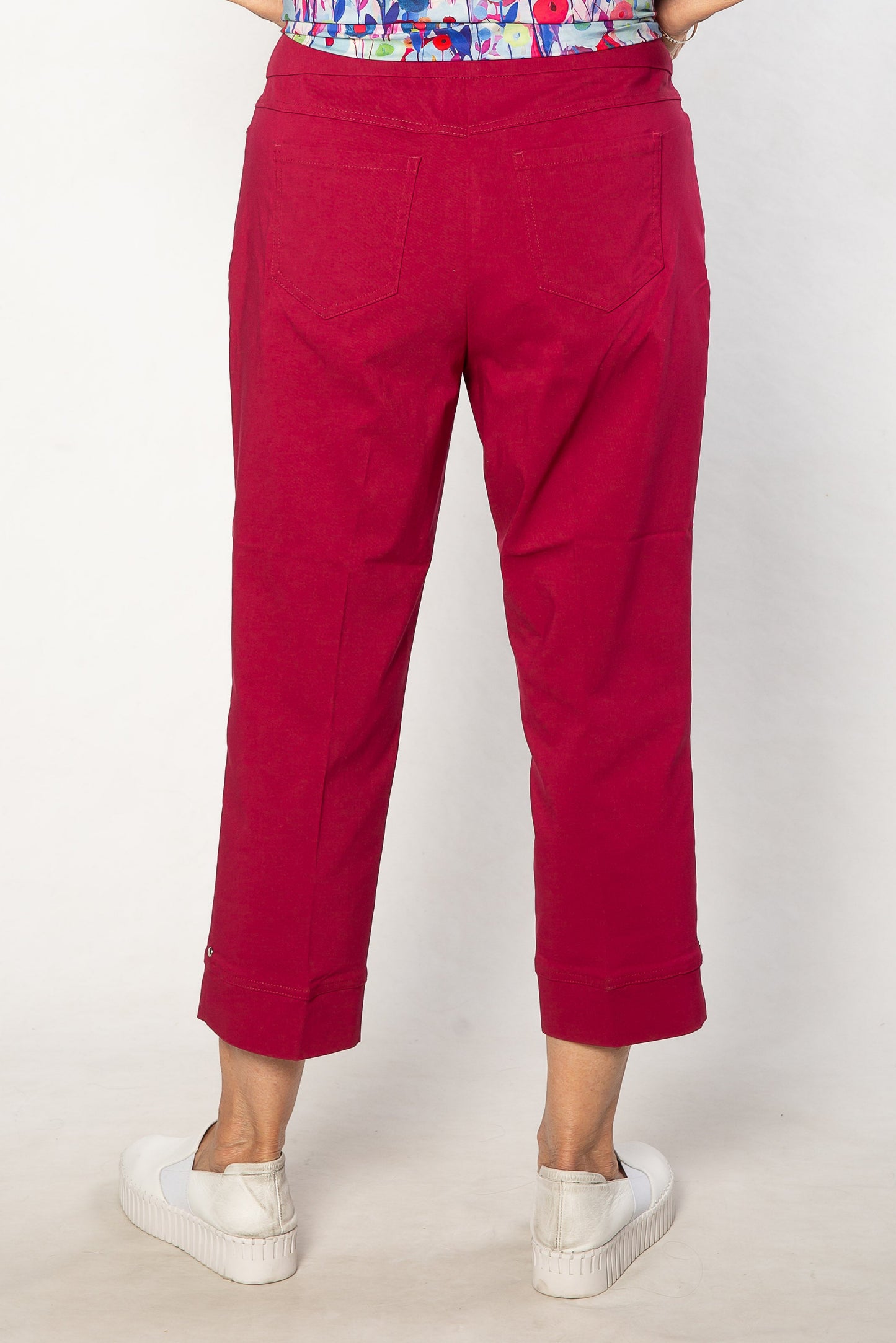 3/4 length bengaline pant #6720 Ruby