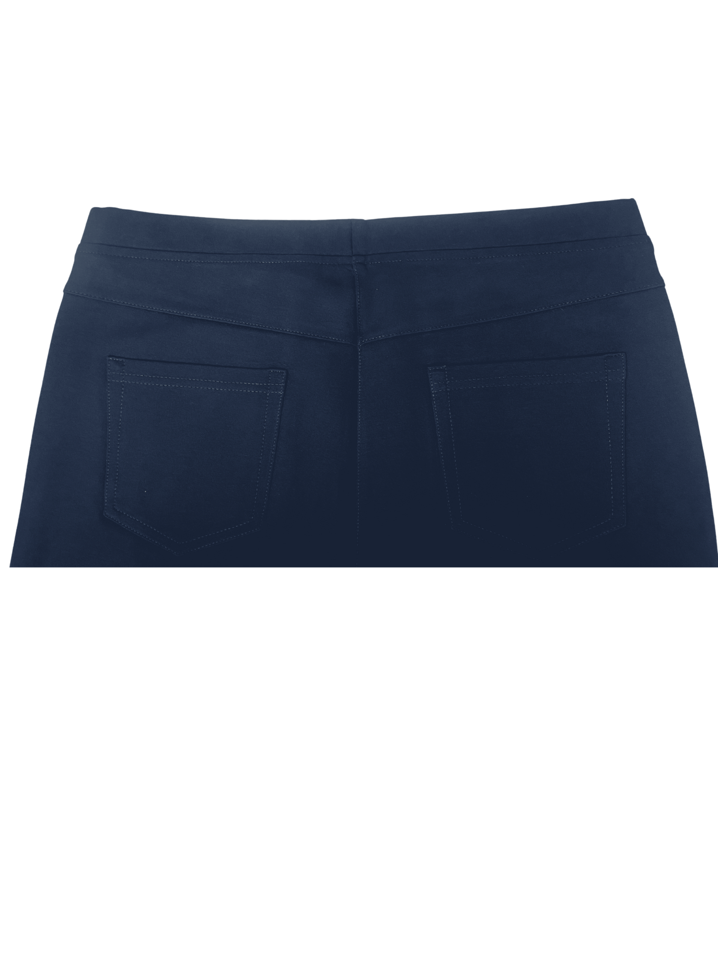 Ponti Capri Flat front, pull on pant #6936 Navy