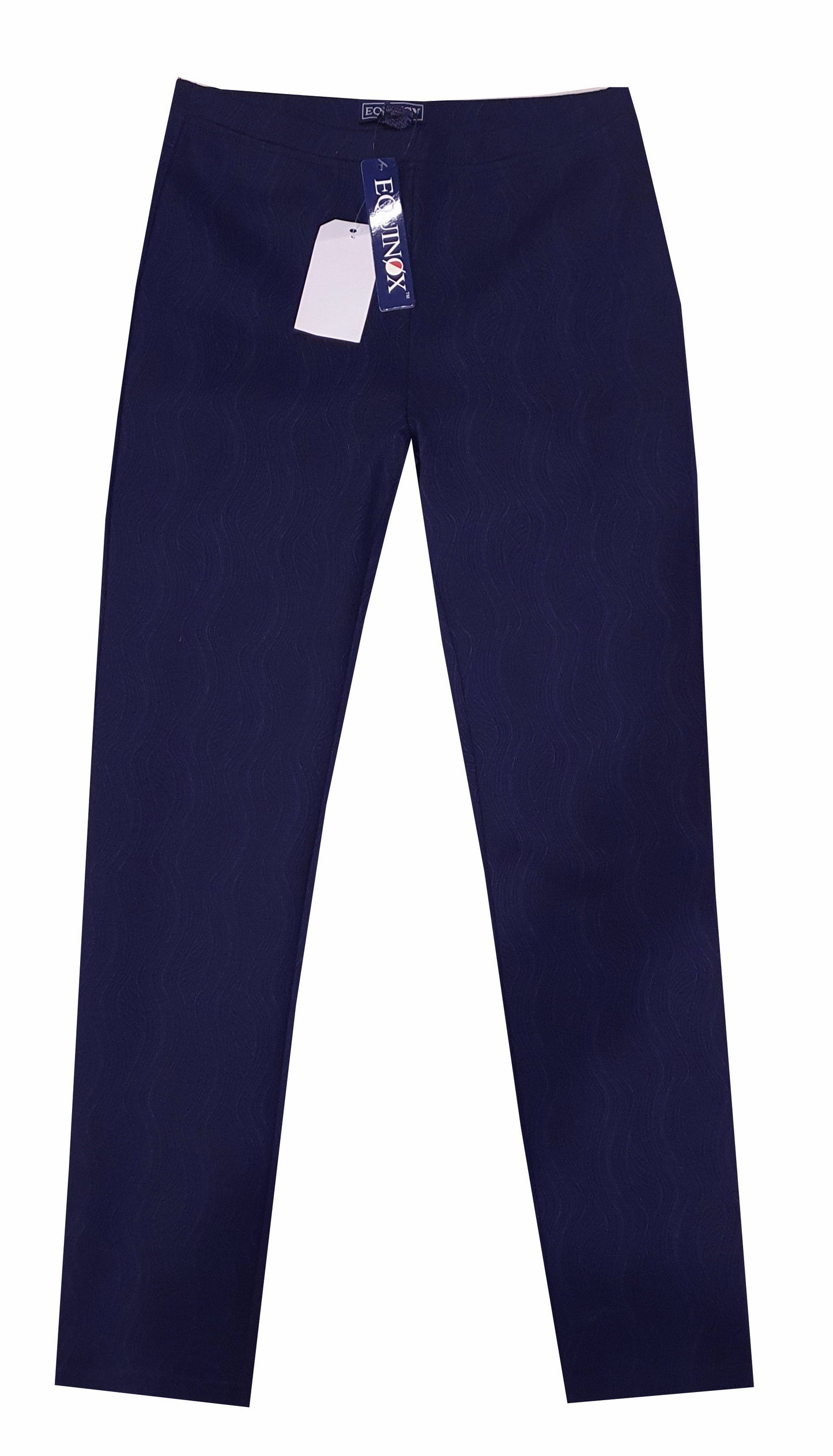 Flat Front Pull-on Capri Stretch Denim Jean #6920 Indigo