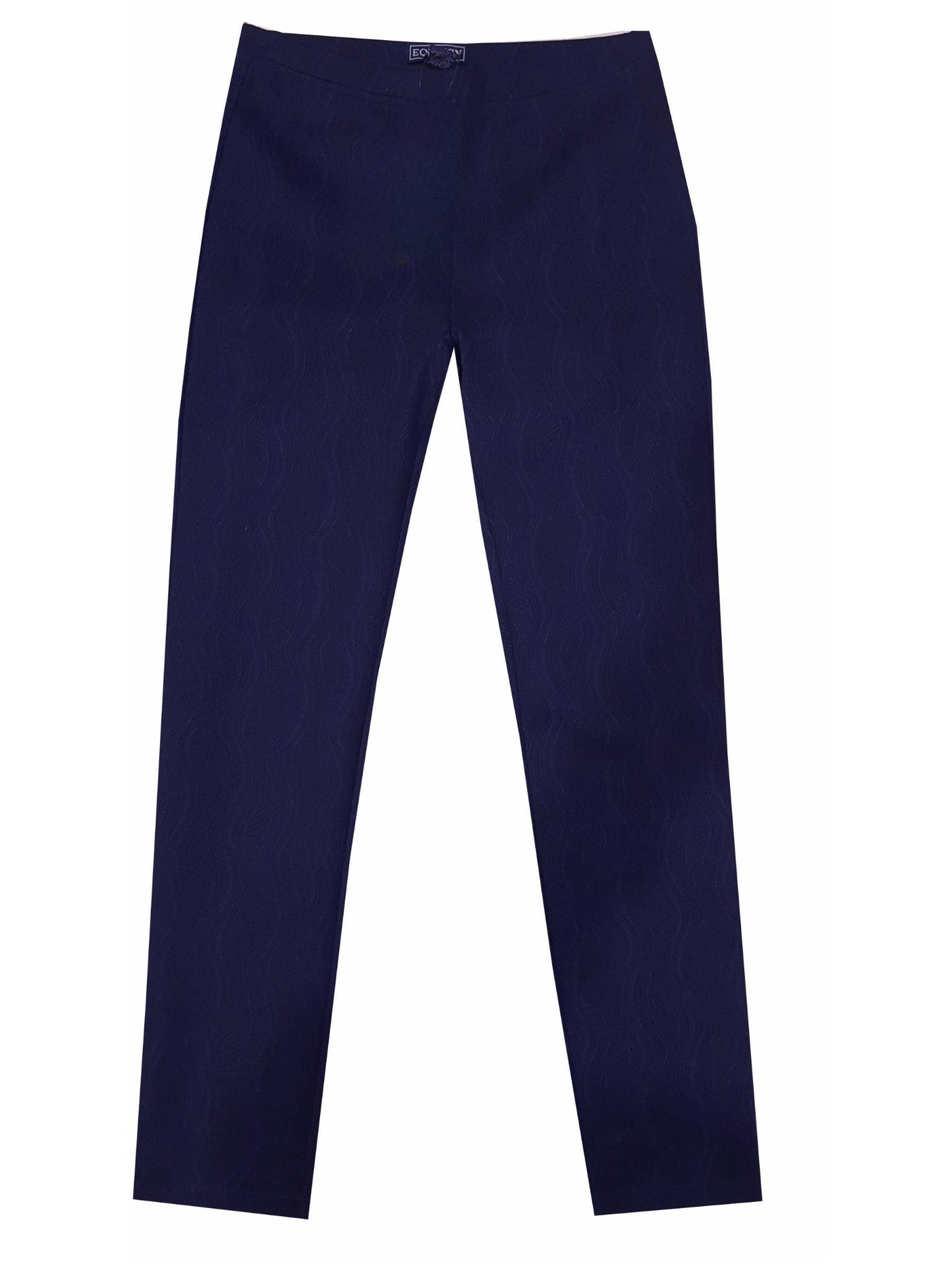 Flat Front Pull-on Capri Stretch Denim Jean #6920 Indigo