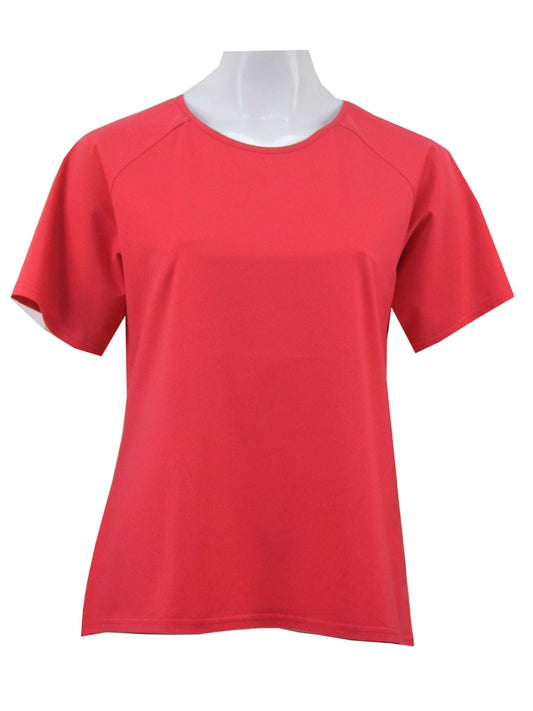 Stretch Raglan Sleeve round neck T-Shirt #149 - Rose
