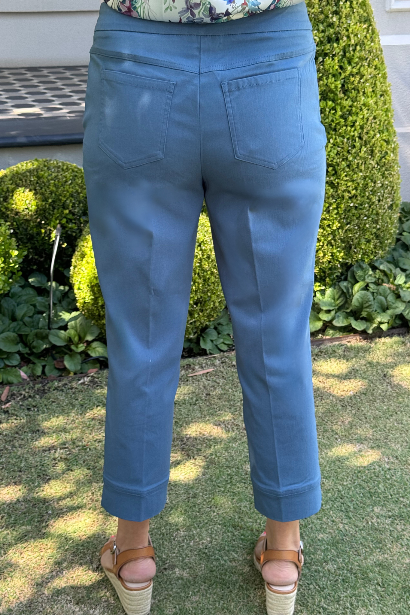 3/4 length bengaline pant #6720 Peacock