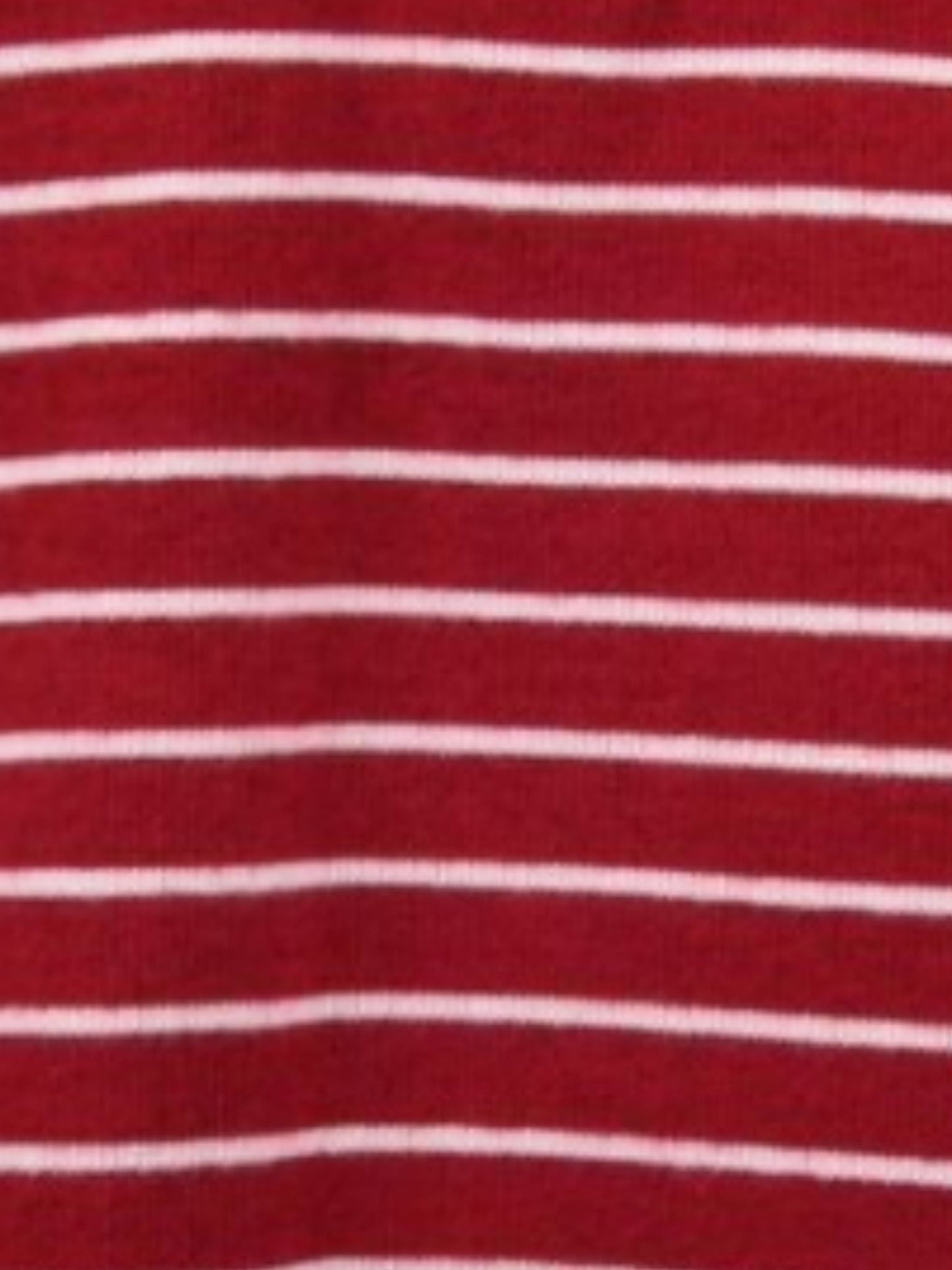 Stripe half zip cotton rugby with half zip opening #1081 Berry