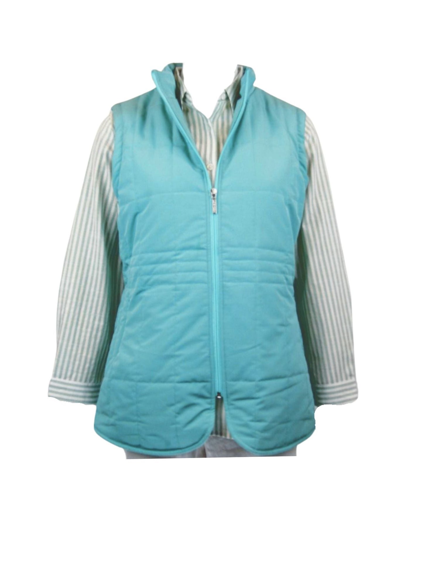 Pure 100% Cotton Long Sleeve Stripe Shirt #3008 Sage