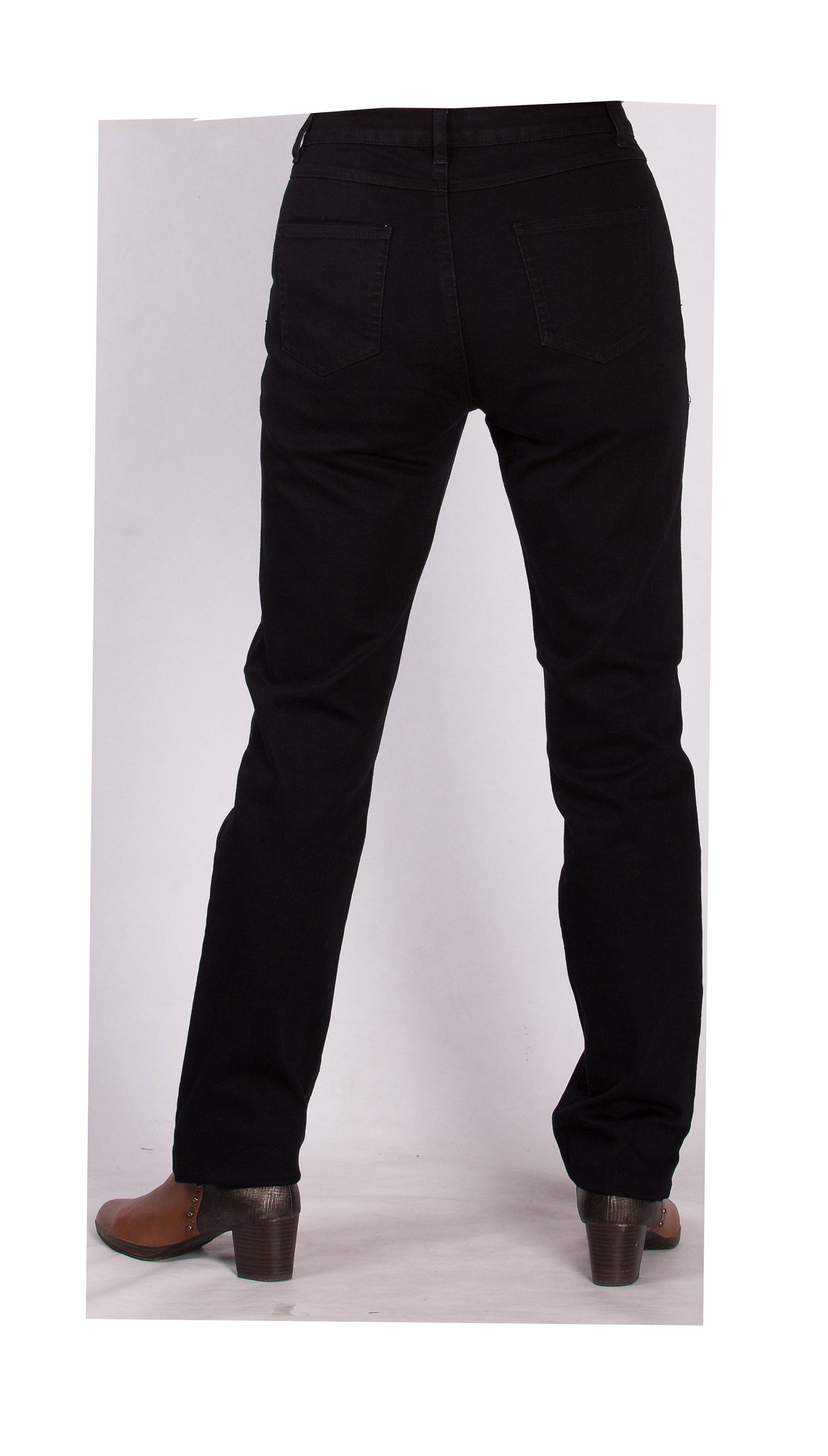 Straight leg 5pkt stretch denim jean #6945 Nutmeg