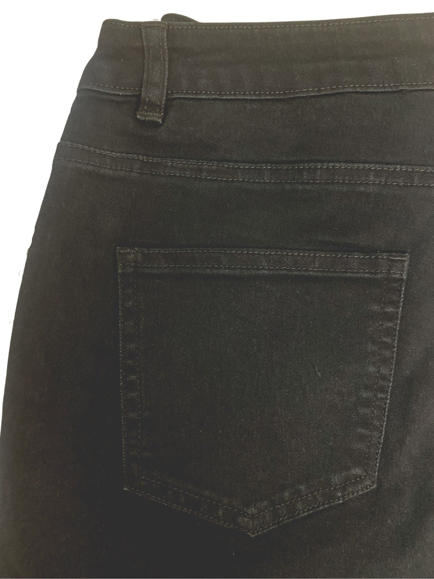 Straight leg 5pkt stretch denim jean #6945 Natural
