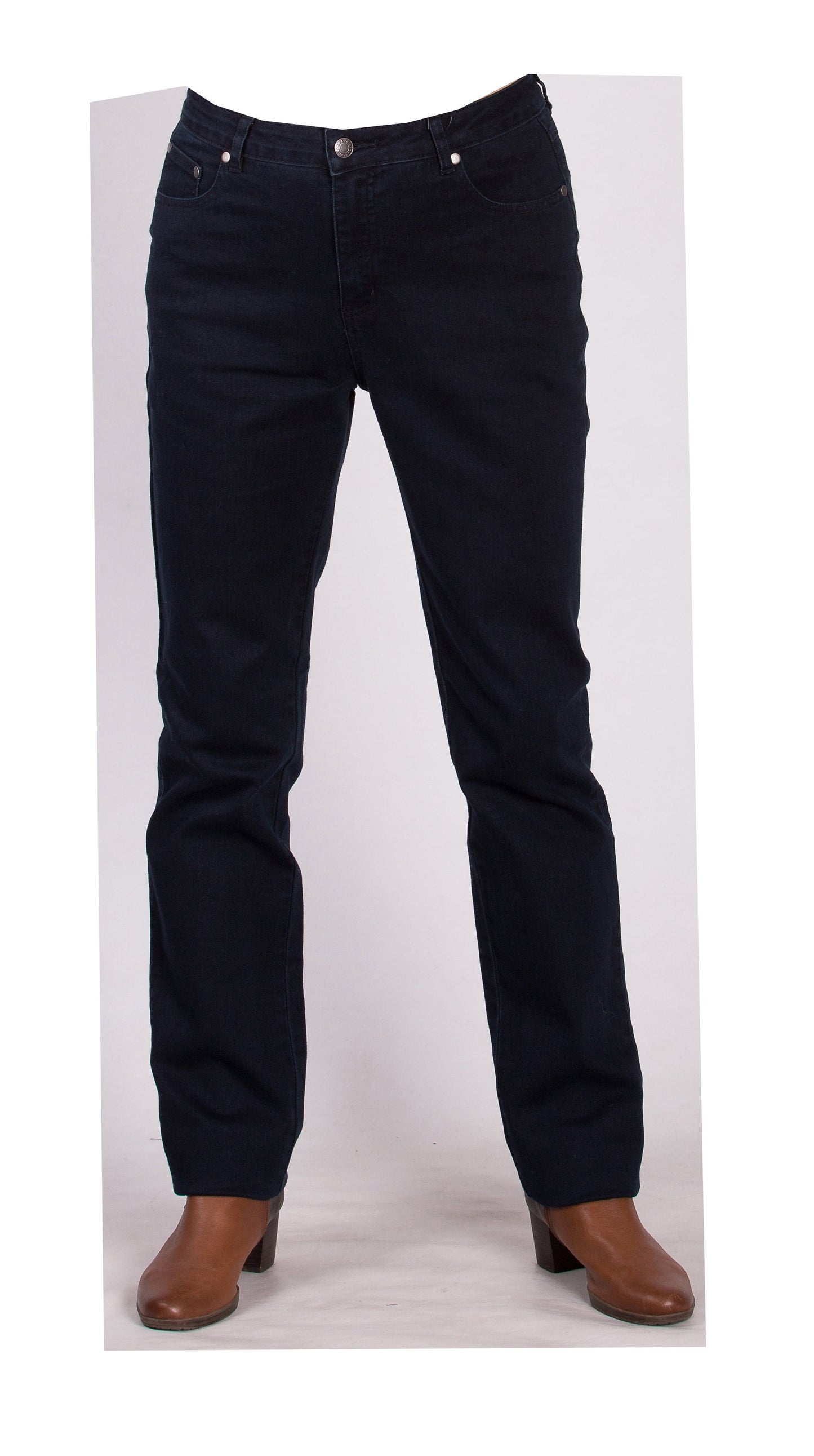 Straight leg 5 pkt stretch denim jean #6945 Indigo