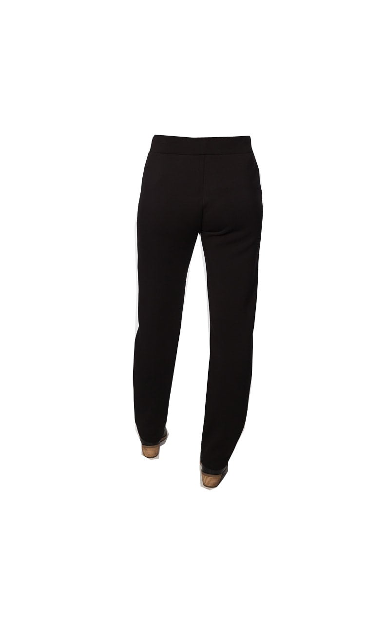 Black Draw Cord Leisure Pant #6460