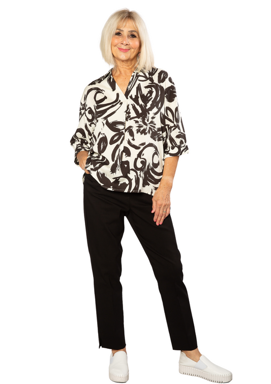 7/8 length bengaline pant #6709 Black