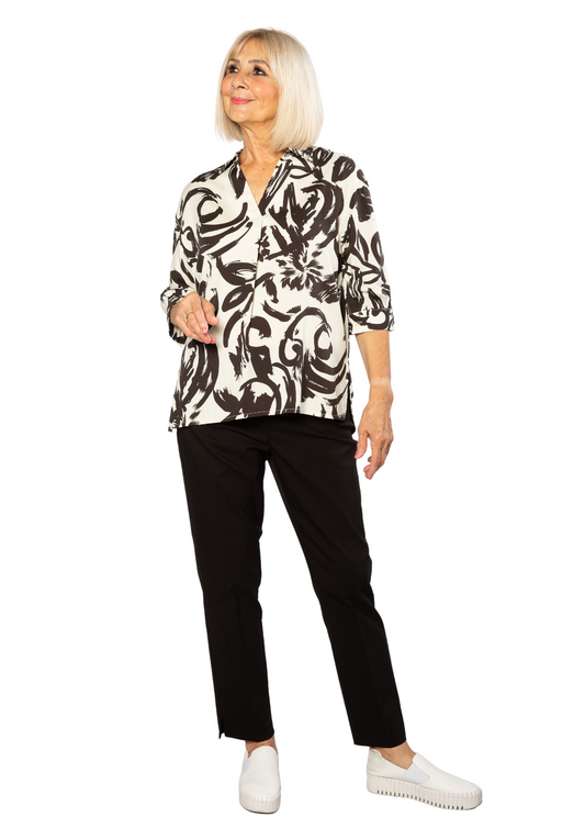 7/8 length bengaline pant #6709 Black
