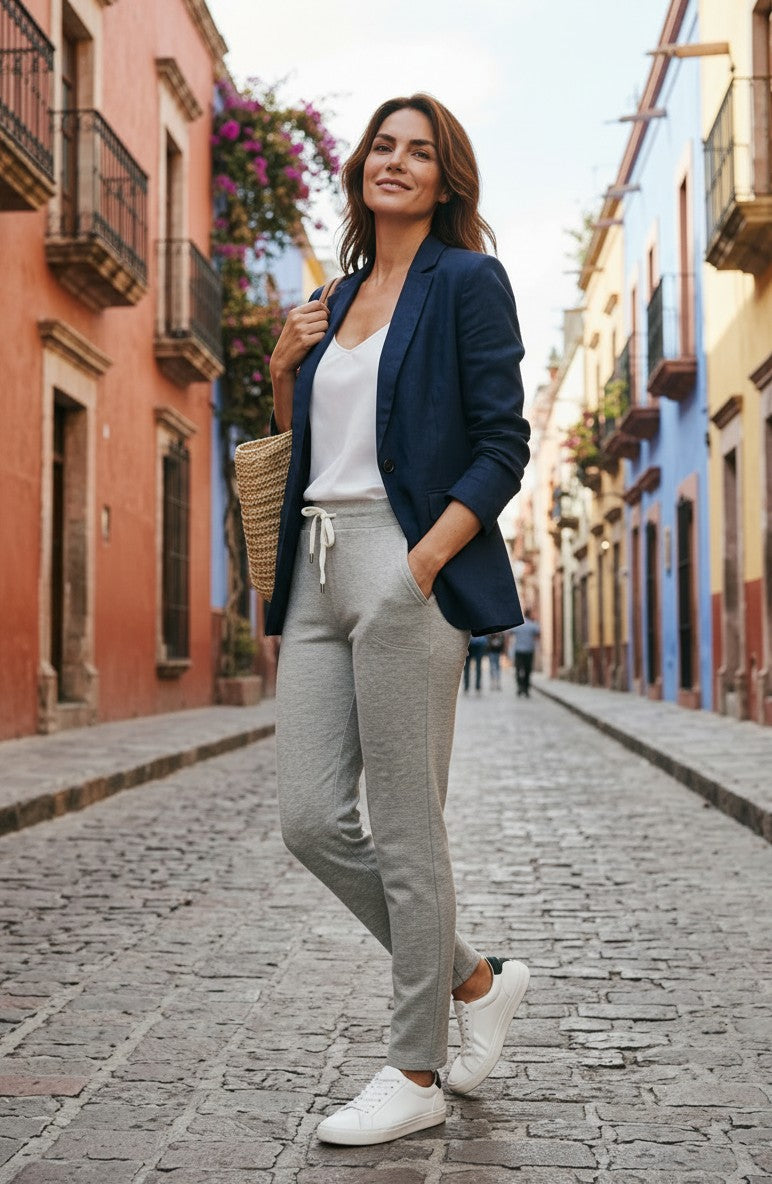 Silver Fleecy Leisure Pant #6460