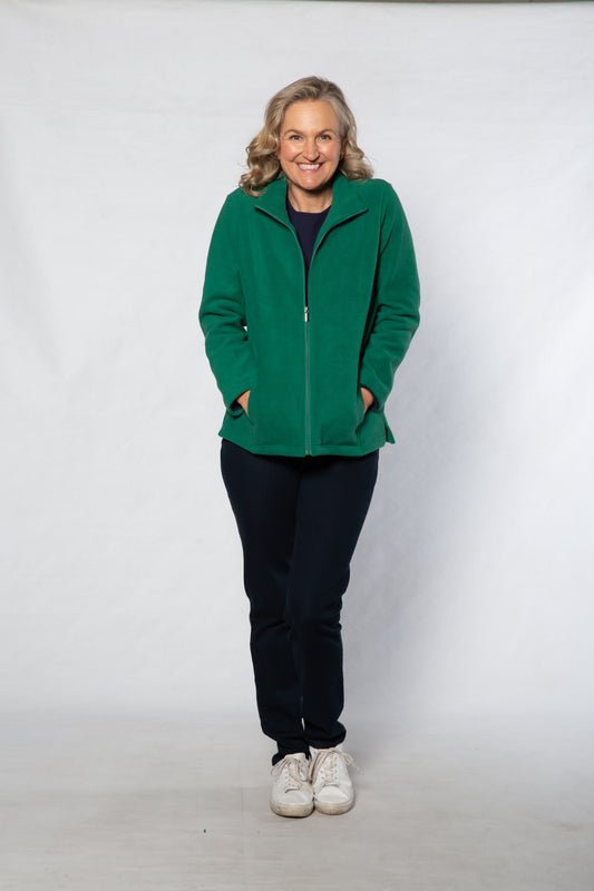 Polarfleece casual jacket #8001 GREEN