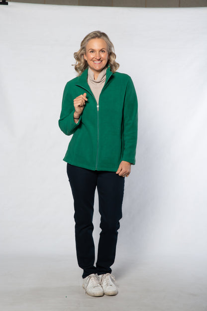 Polarfleece casual jacket #8001 GREEN