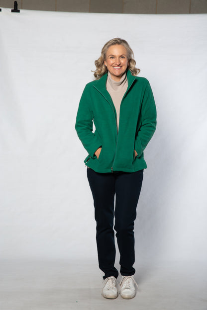 Polarfleece casual jacket #8001 GREEN