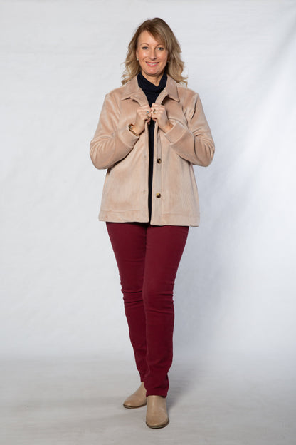 Stretch cord Jacket #9232 NATURAL