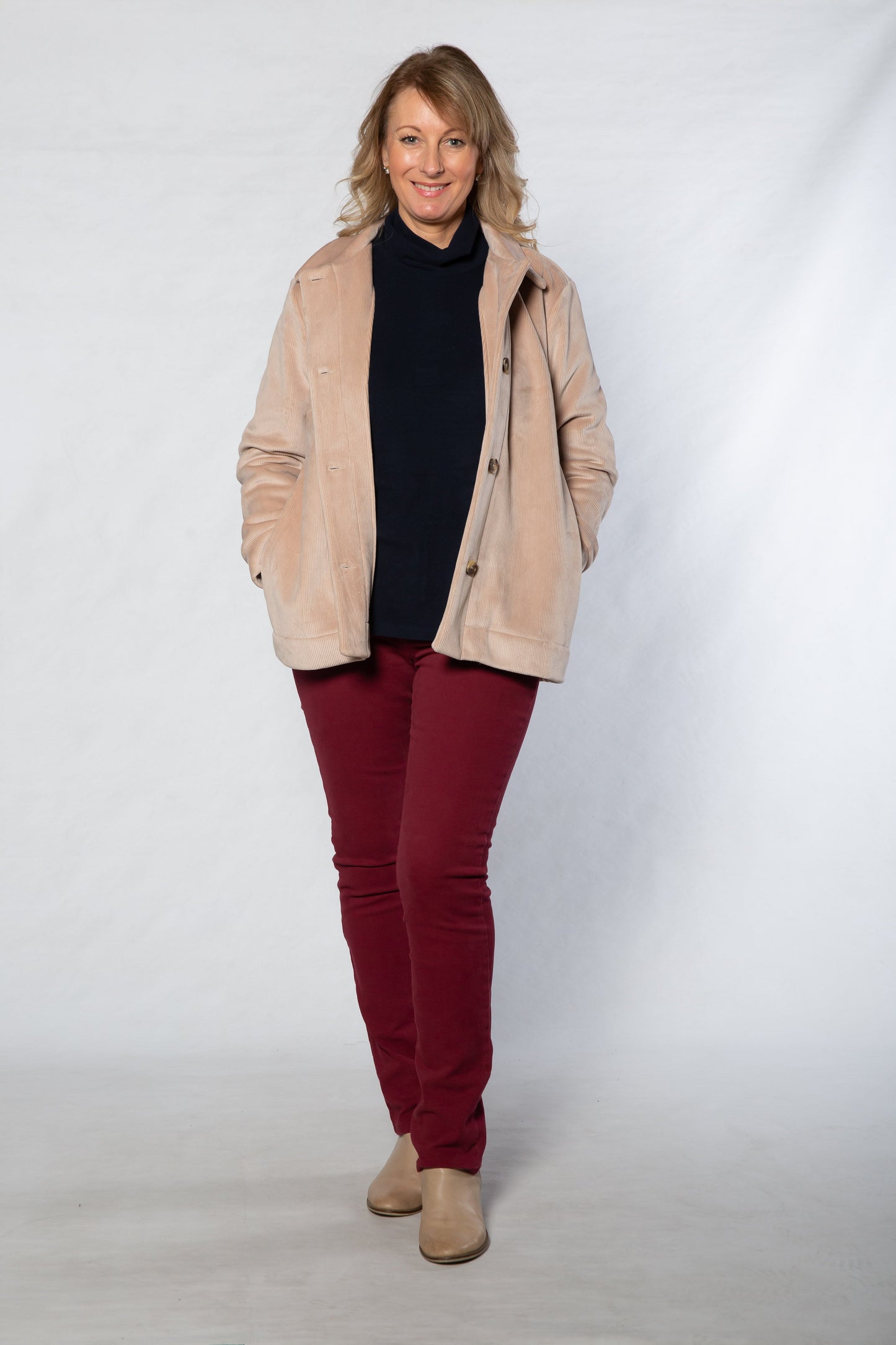 Stretch cord Jacket #9232 NATURAL
