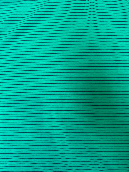 Half-Zip Yarn-Dyed Stripe Polo Top Style #232