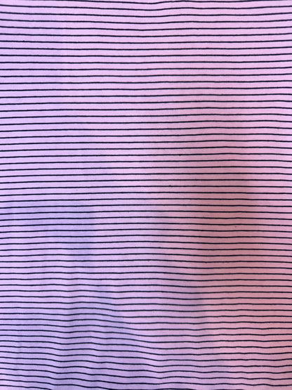 Half-Zip Yarn-Dyed Stripe Polo Top Style #232