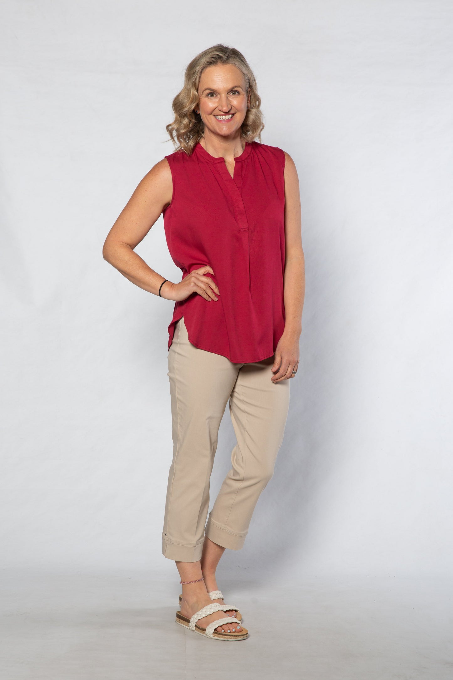 3/4 length bengaline pant #6720 Sand