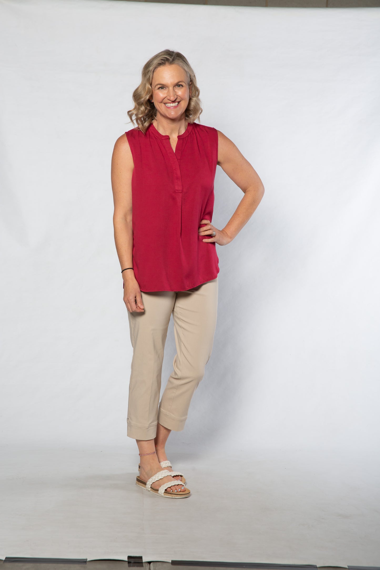 3/4 length bengaline pant #6720 Sand