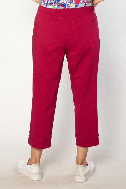 3/4 length bengaline pant #6720 Ruby