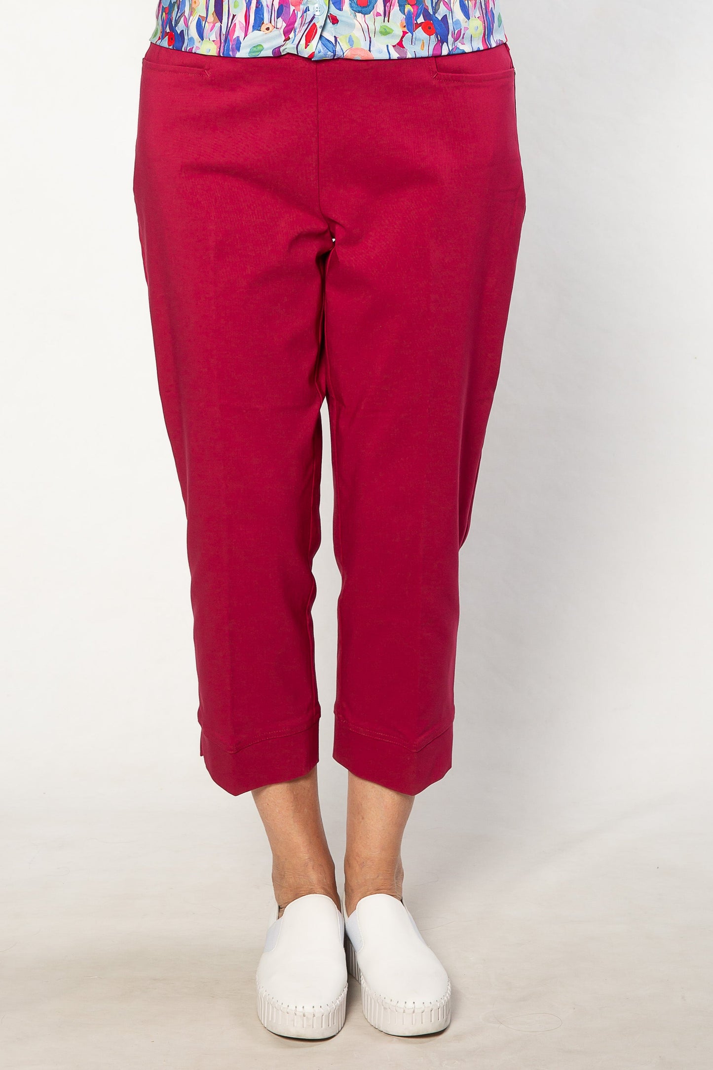 3/4 length bengaline pant #6720 Ruby