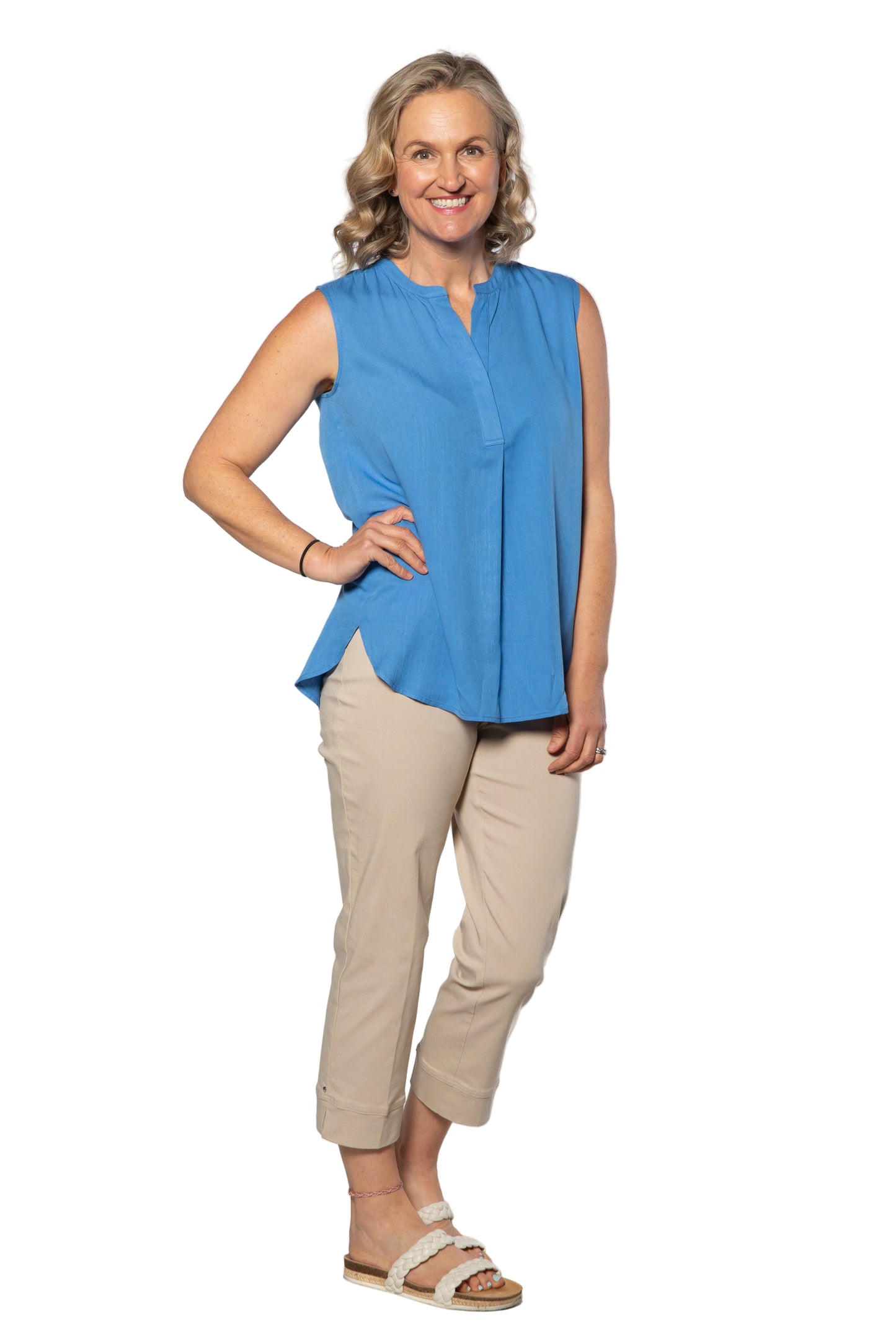 3/4 length bengaline pant #6720 Sand