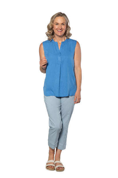 3/4 length bengaline capri pant #6720 Ocean