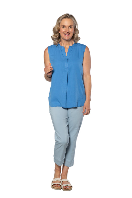 3/4 length bengaline capri pant #6720 Ocean