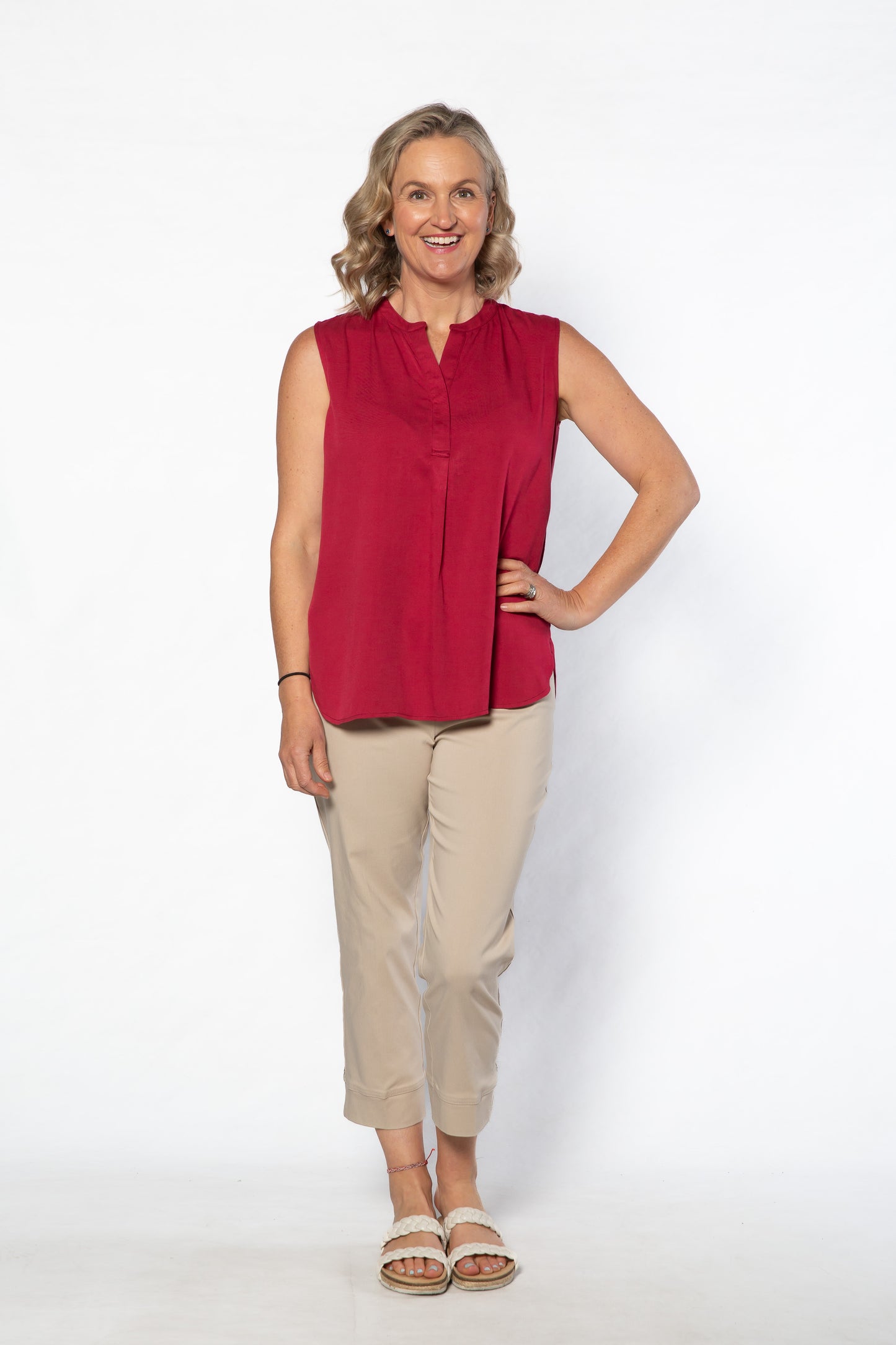 3/4 length bengaline pant #6720 Sand