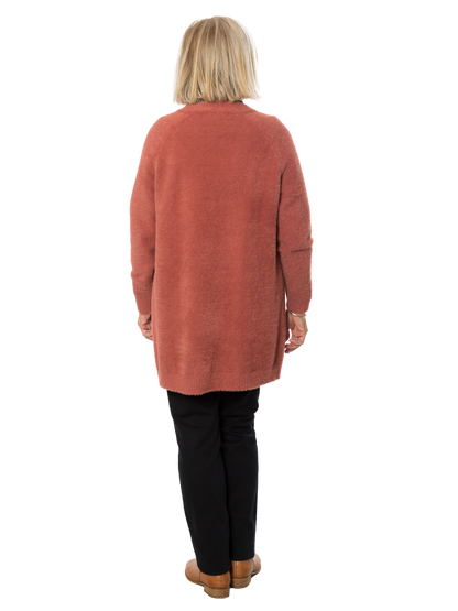 Soft Cosy yarn cardigan #5380 Cinnamon