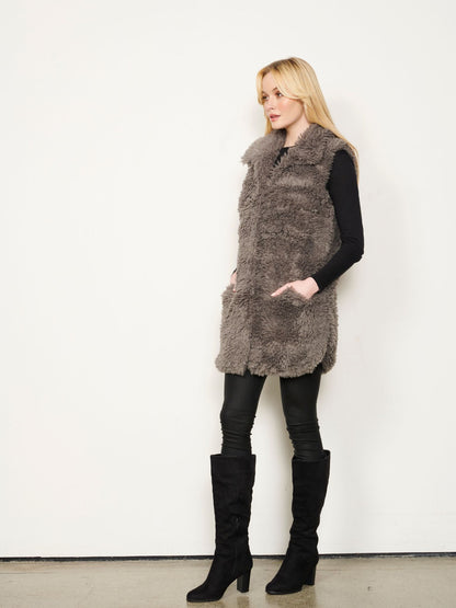 Holmes & Fallon Sherpa Vest HF2318 - Grey