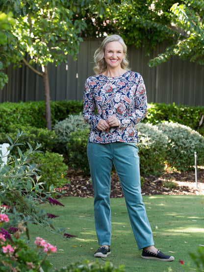 Two-Way Stretch Cord Pull-On Pant – Style 6007 | Seamist
